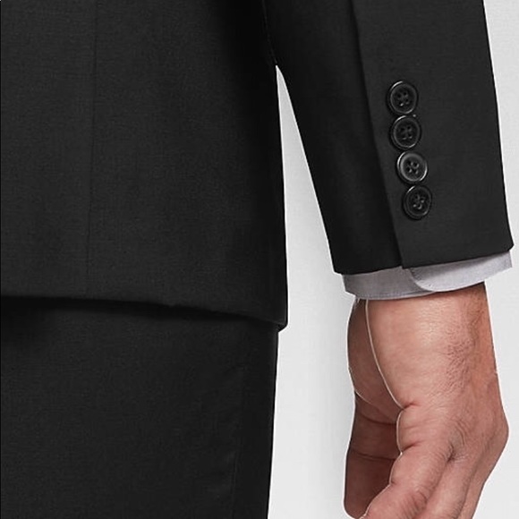 Calvin Klein X-Fit Black Slim Fit Suit - Picture 2 of 7